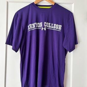 Under Armour Purple Kenyon College Performance Tee